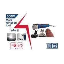 صاروخ ترددي اي بي تي متعدد الاغراض 300 وات 11 قطعة اكسسوار موديل APT DW06512