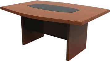 Rectangular PVC meeting table 20
