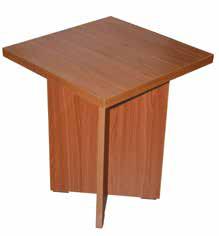 Wooden guest table letter X 4060