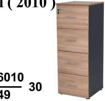 Shannon 4 drawers with wood top 2010