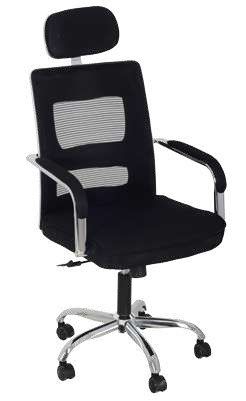 Director's chair with a head rest, nickel chrome star 7710