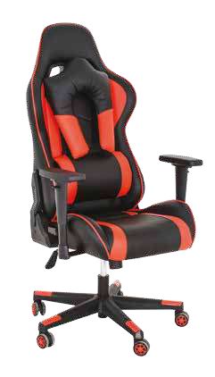 Chaise longue leather director chair, movable handle 11025