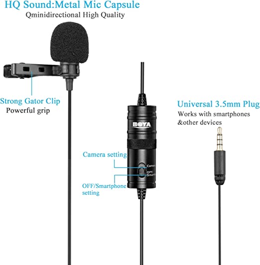 MICROPHONE BOYA BY-M1