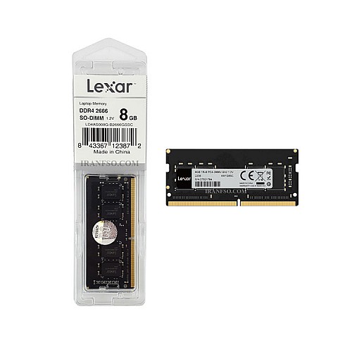 رام ليكسار 8 جيجابايت تردد 2666 ميجاهرتز DDR4 للاب