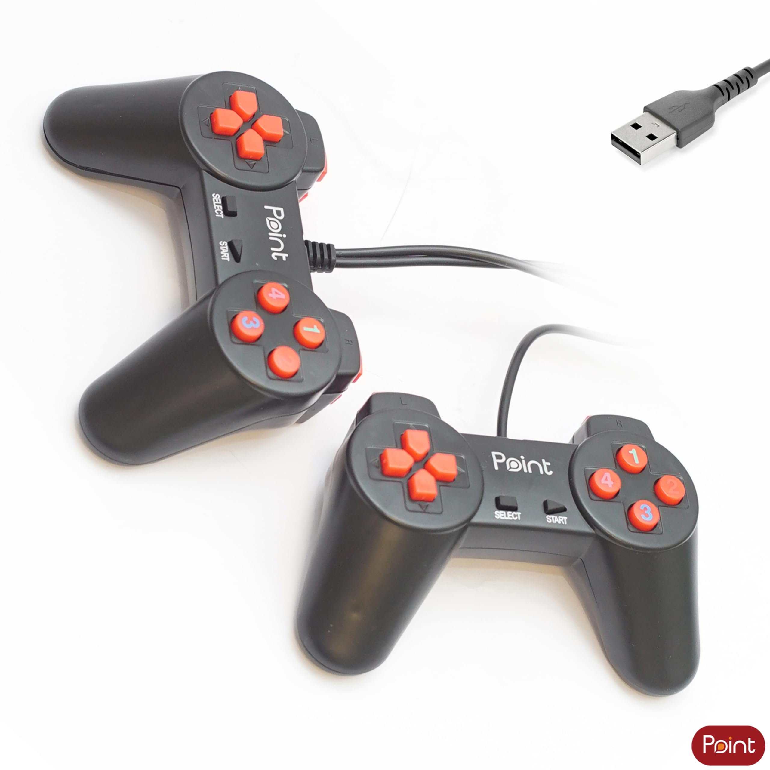 Gamepad Double Wired Point PT-702