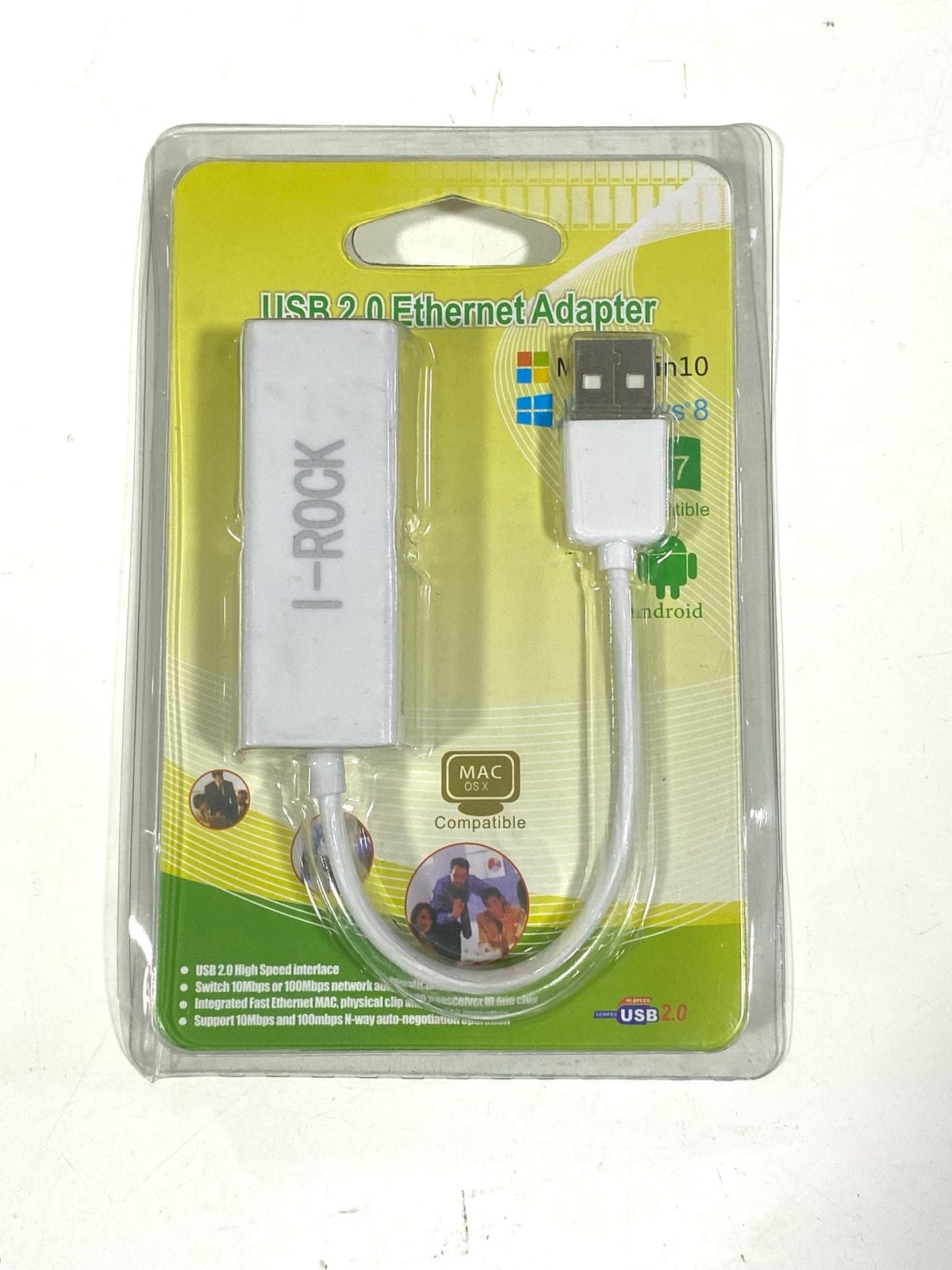  USB Lan Card I-ROCK 10/100Mbps 