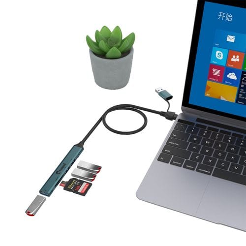 STANDARD Convertor ST-UCA9705 5*2 USB Type-C to HUB USB3 - USB2.0- SD3.0-TF