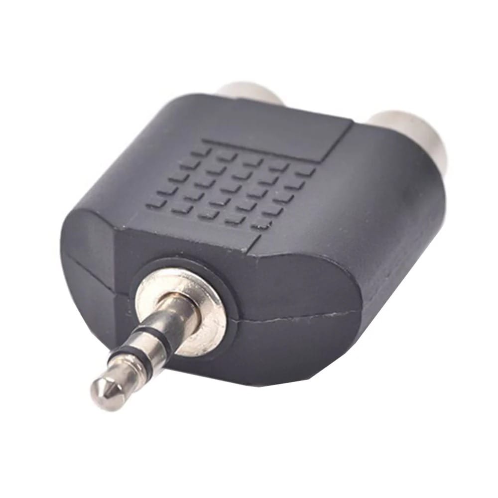 Converter Audio Male To 2 Female RCA 