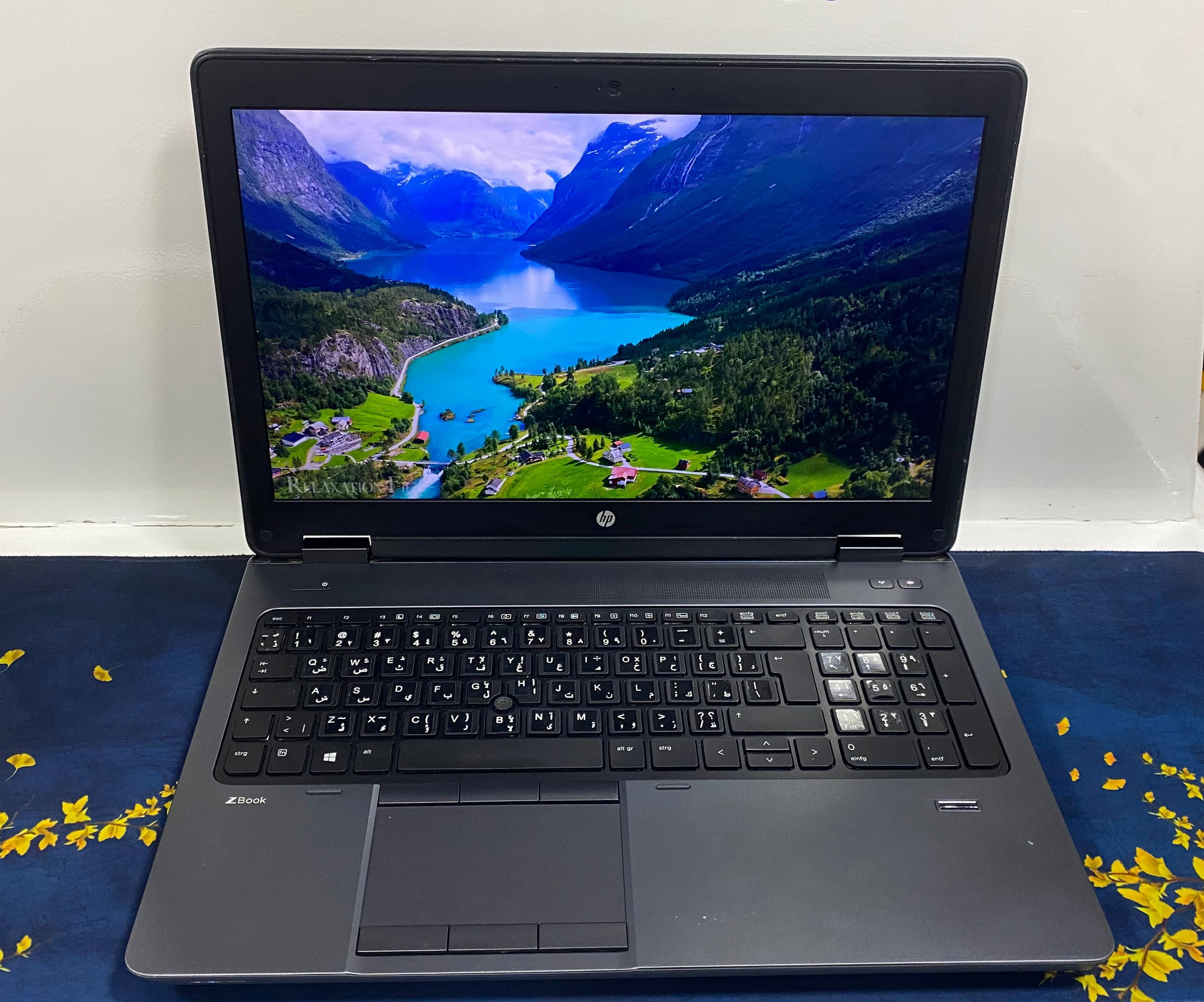 HP Zbook 15-G2 (Core i7/4810MQ -Ram 8GB DDR3- M.2 256GB – VGA 2GB DDR5 Quadro K1100M-Screen 15.6”inch FHD- Cam (Original Used)