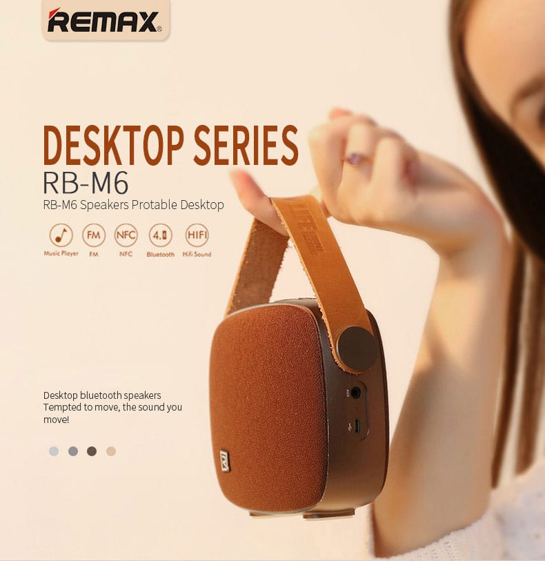 ريماكس مكبر صوت محمول لسطح المكتب بتقنية البلوتوث RB-M6