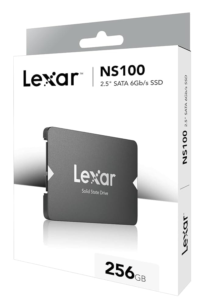 هارد درايف SSD داخلي ليكسار 256 جيجابايت ساتا 2.5 بوصة NS100