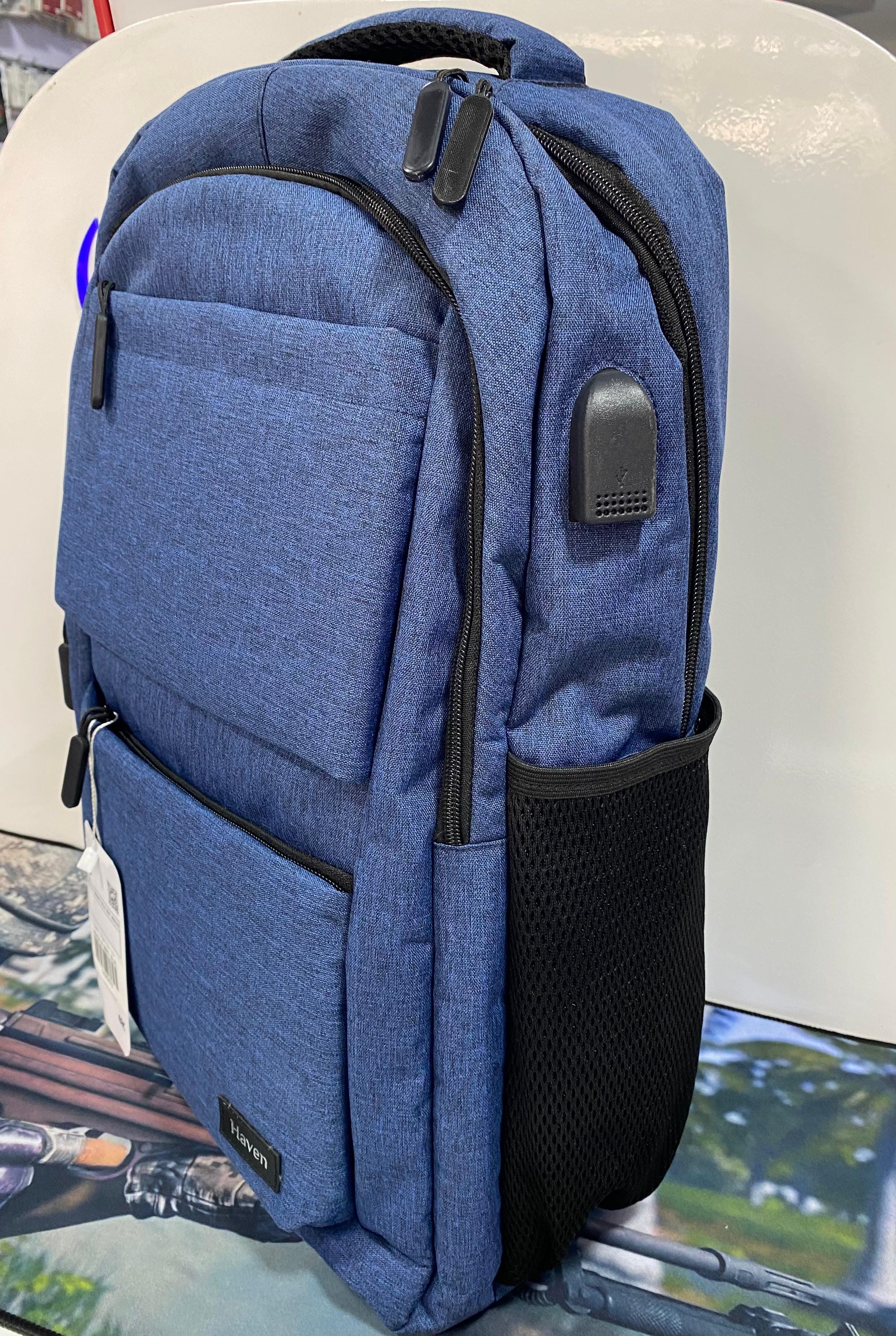 شنطة لاب توب ظهر Haven Satchels 7148 - أزرق