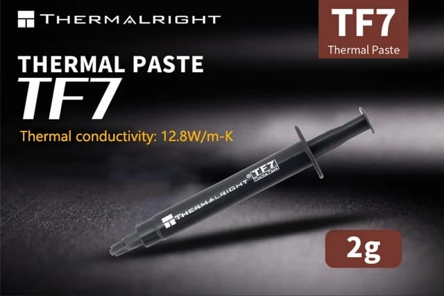 TF7 معجون شحم حراري ثيرمال لتبريد حرارة المعالج 2 جرام