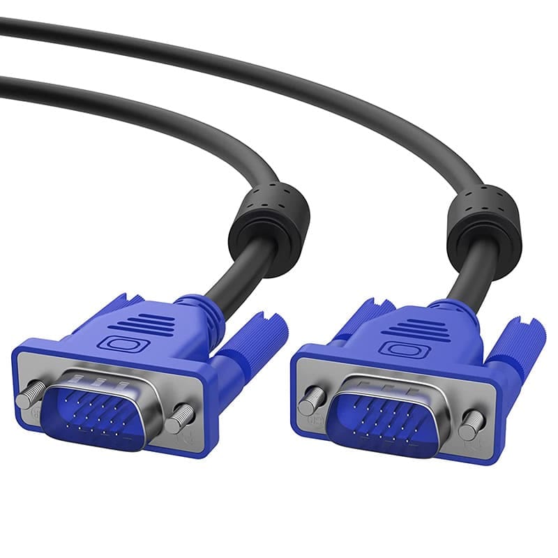 كابل شاشة VGA لافا 18 متر - أسود