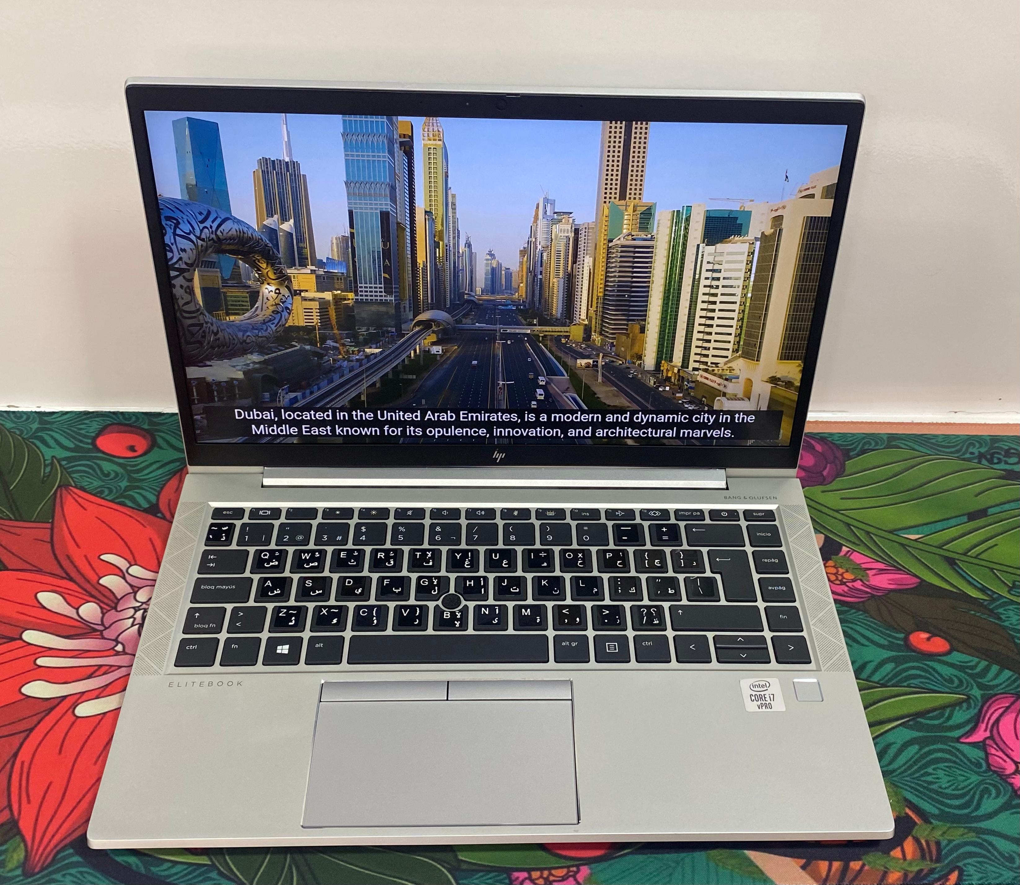 لاب توب اتش بى EliteBook 840 G7 (انتل كور i7-10610U - رام 16 جيجابايت DDR4 - هارد 256 جيجابايت M.2 - انتل جرافيكس- شاشة 14.0 بوصة FHD - كاميرا) استعمال خارج