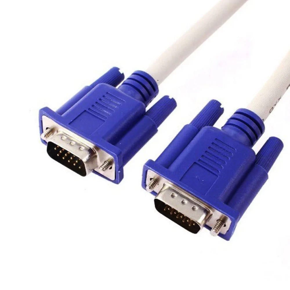 كابل شاشة VGA ليان تيك 3 متر - أبيض