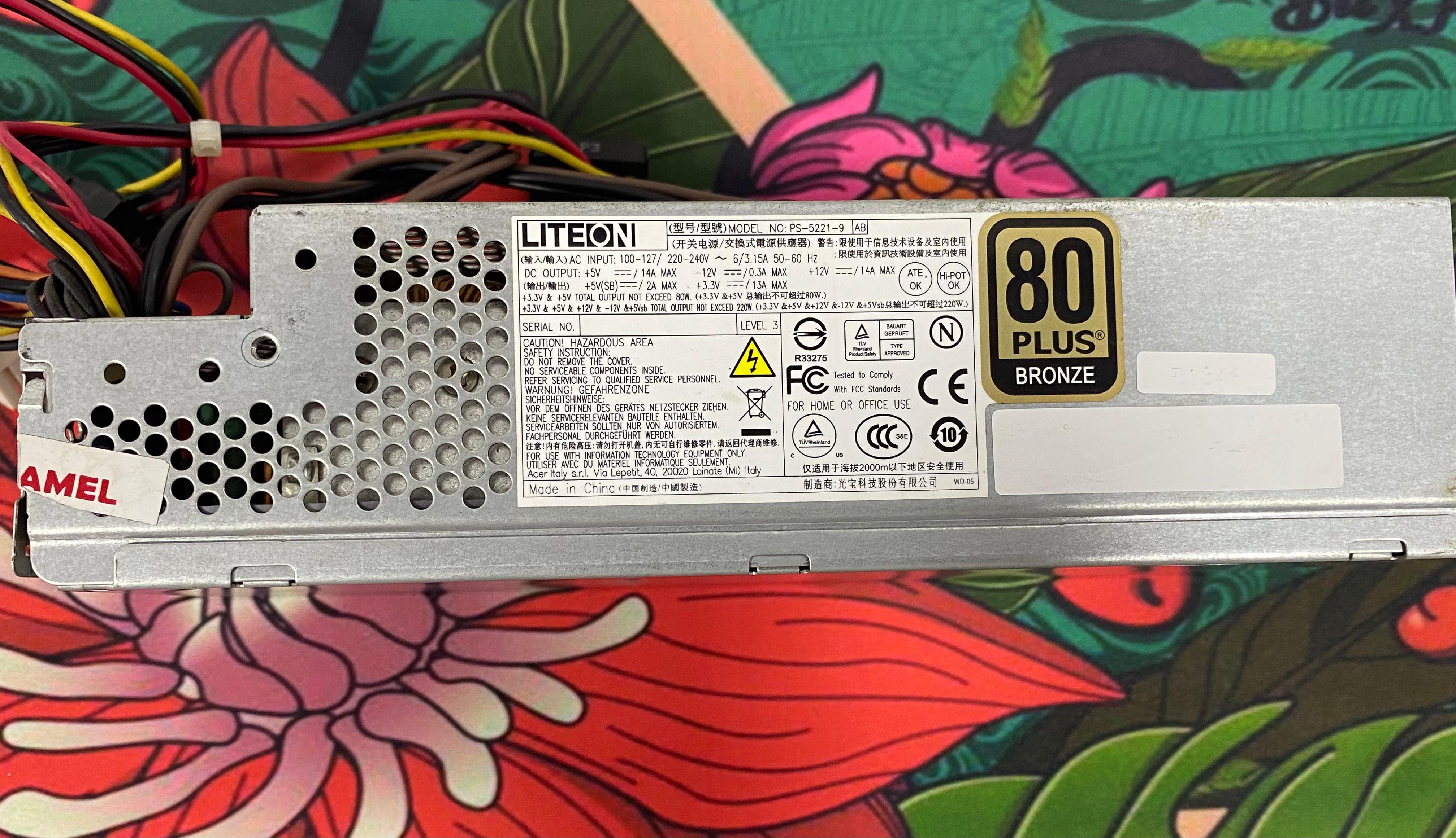 باور سبلاي LITE-ON PS-5221-9 لأجهزة Acer (استعمال خارج)