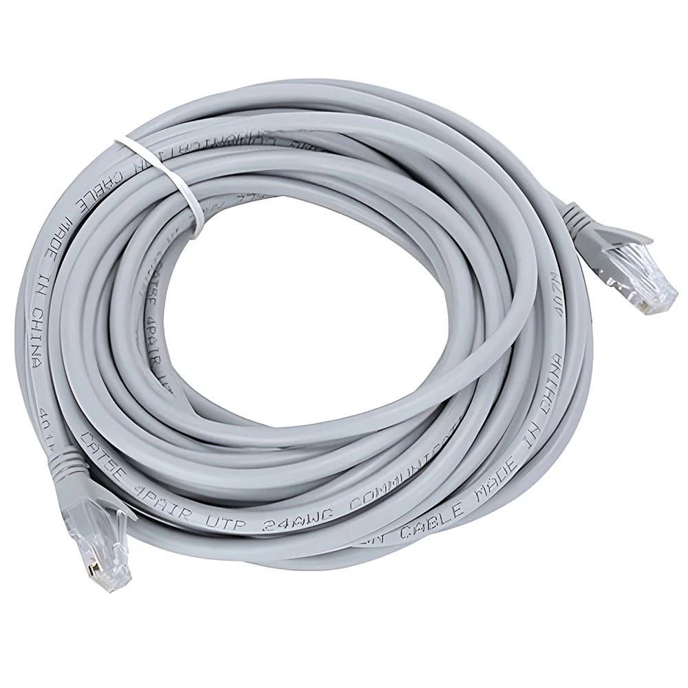 كابل نت اي روك 5 متر-رمادي Cat6 UTP