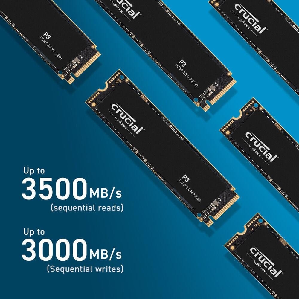 هارد درايف كروشيال 1 تيرابايت SSD M.2 NVMe