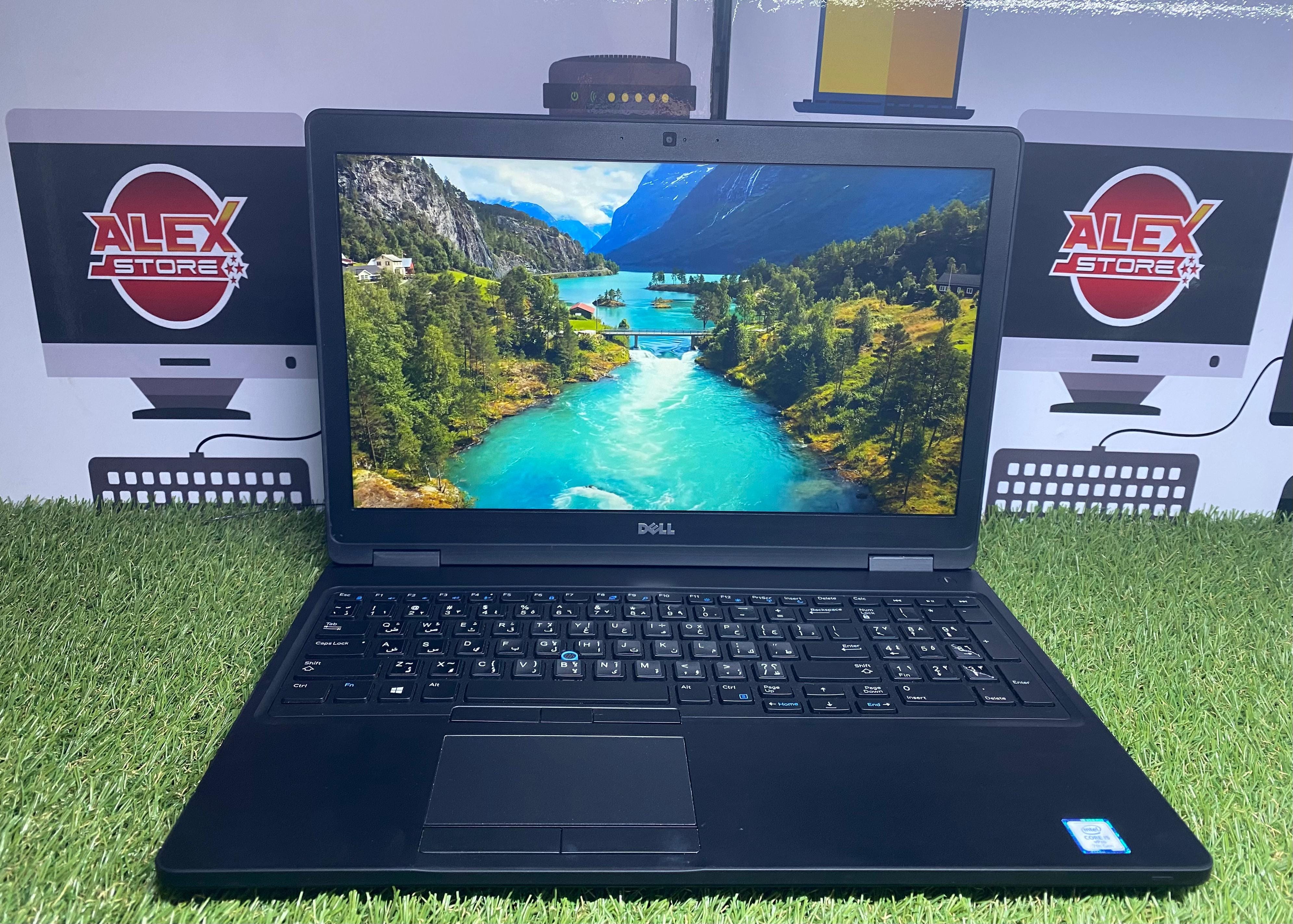 لاب توب ديل لاتيتود (انتل كور i5-7300U - رام 16 جيجابايت M.2 256GB - DDR4 - انتل جرافيكس - شاشة 15.6 بوصة FHD - كاميرا) استعمال خارج