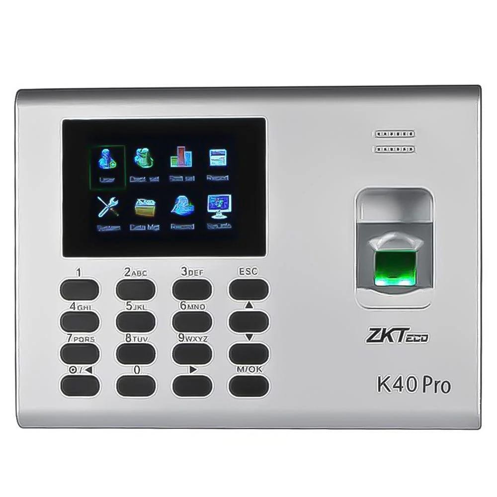 جهاز بصمة حضور وانصراف زد كيه تيكو نت وورك K40 Pro