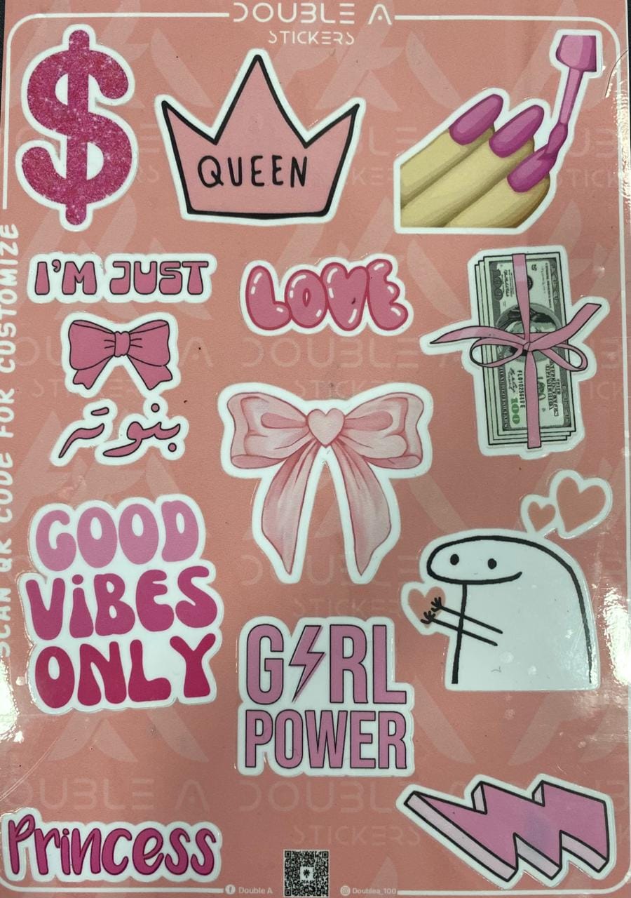 ستيكيز لابتوب باشكال مختلفه