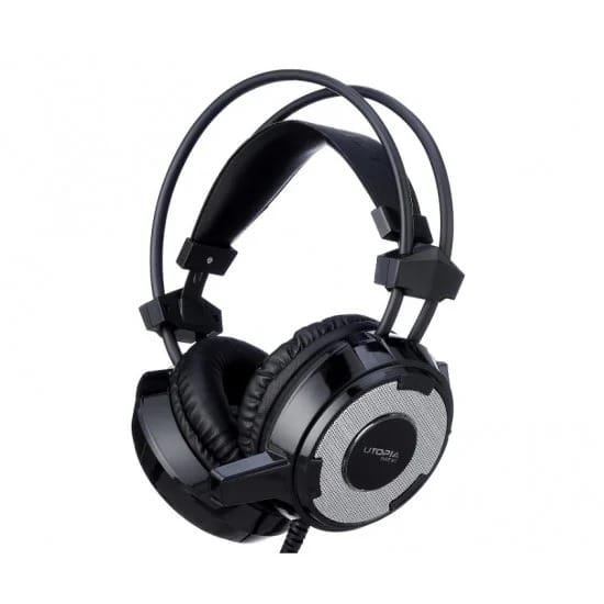 Headphone Gaming UTOPIA H-809 with Mic -Black