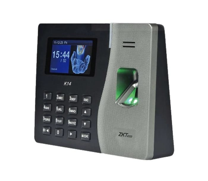 جهاز بصمة حضور وانصراف زد كيه تيكو نت وورك K14 PRO