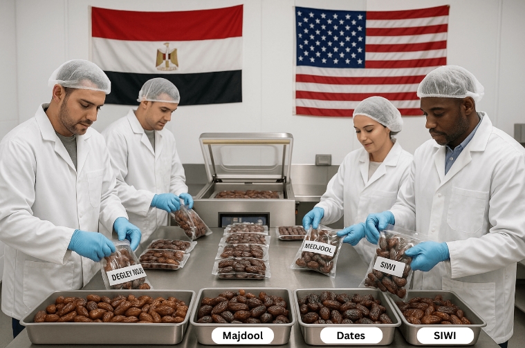 أفضل أنواع التمور المصرية المناسبة للسوق الأمريكي