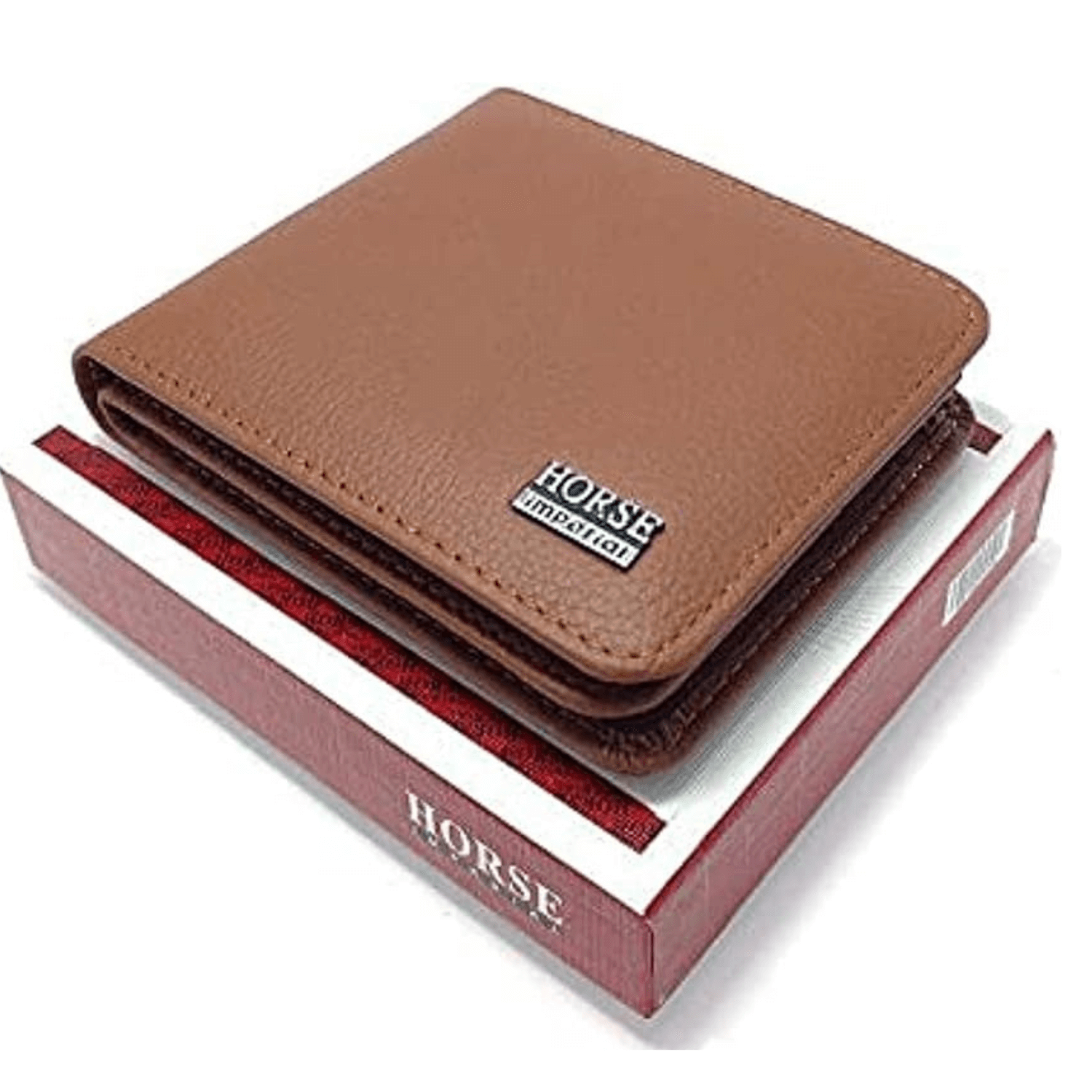 Imperial Horse Unisex Leather Smart Wallet (Havana)