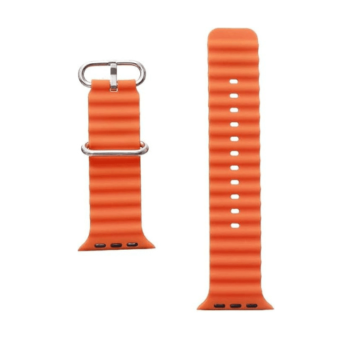 G-Power Silicone Replacement Strap With Modern Design And Easy Install For Watch 20MM - Orange