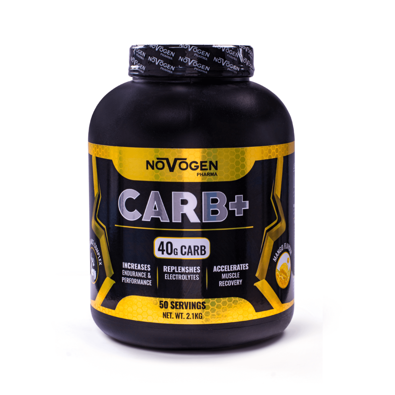 Novogen Pharma Carb+-50Serv.- 2100G.- Mango