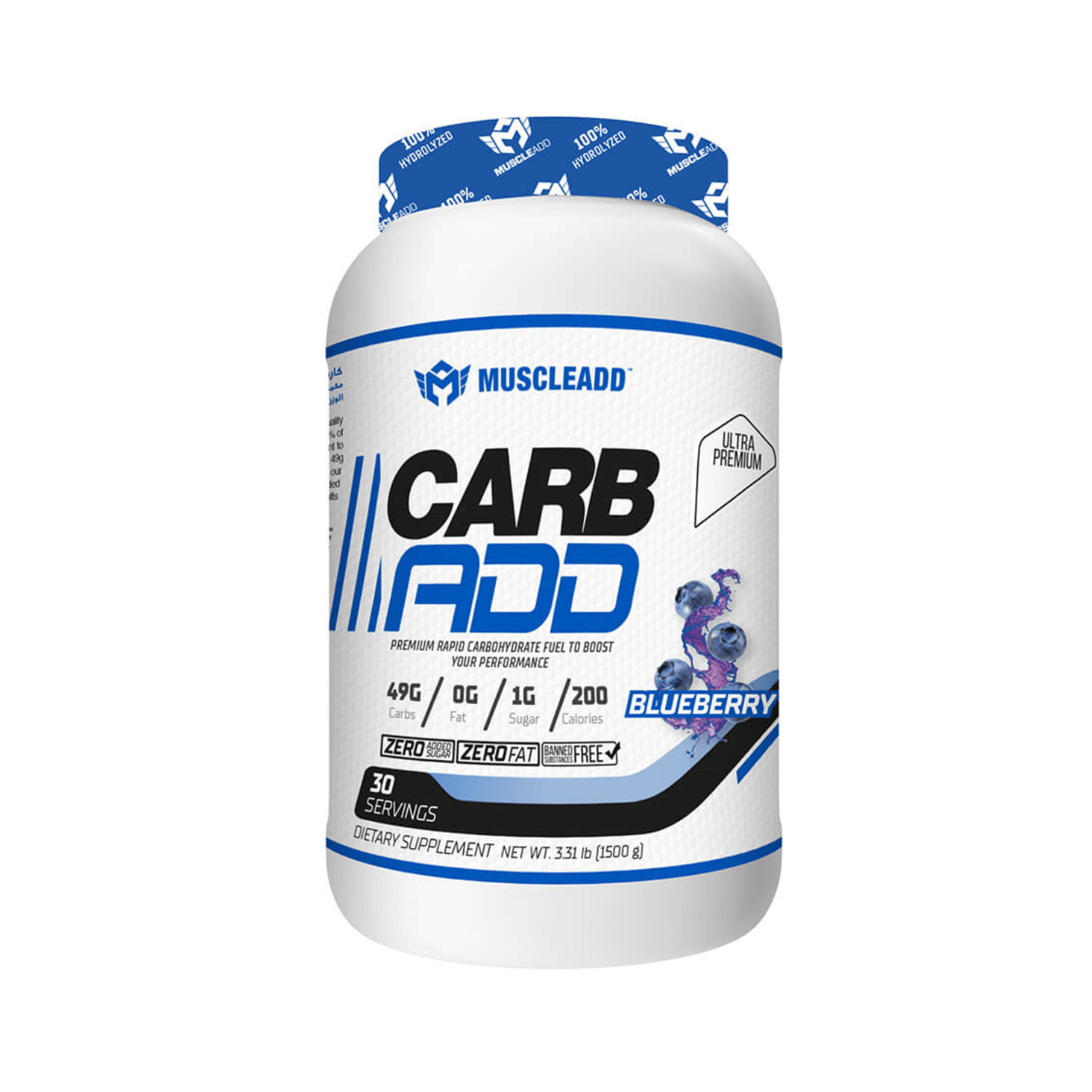 MUSCLE ADD CARB (30serv-1500g)