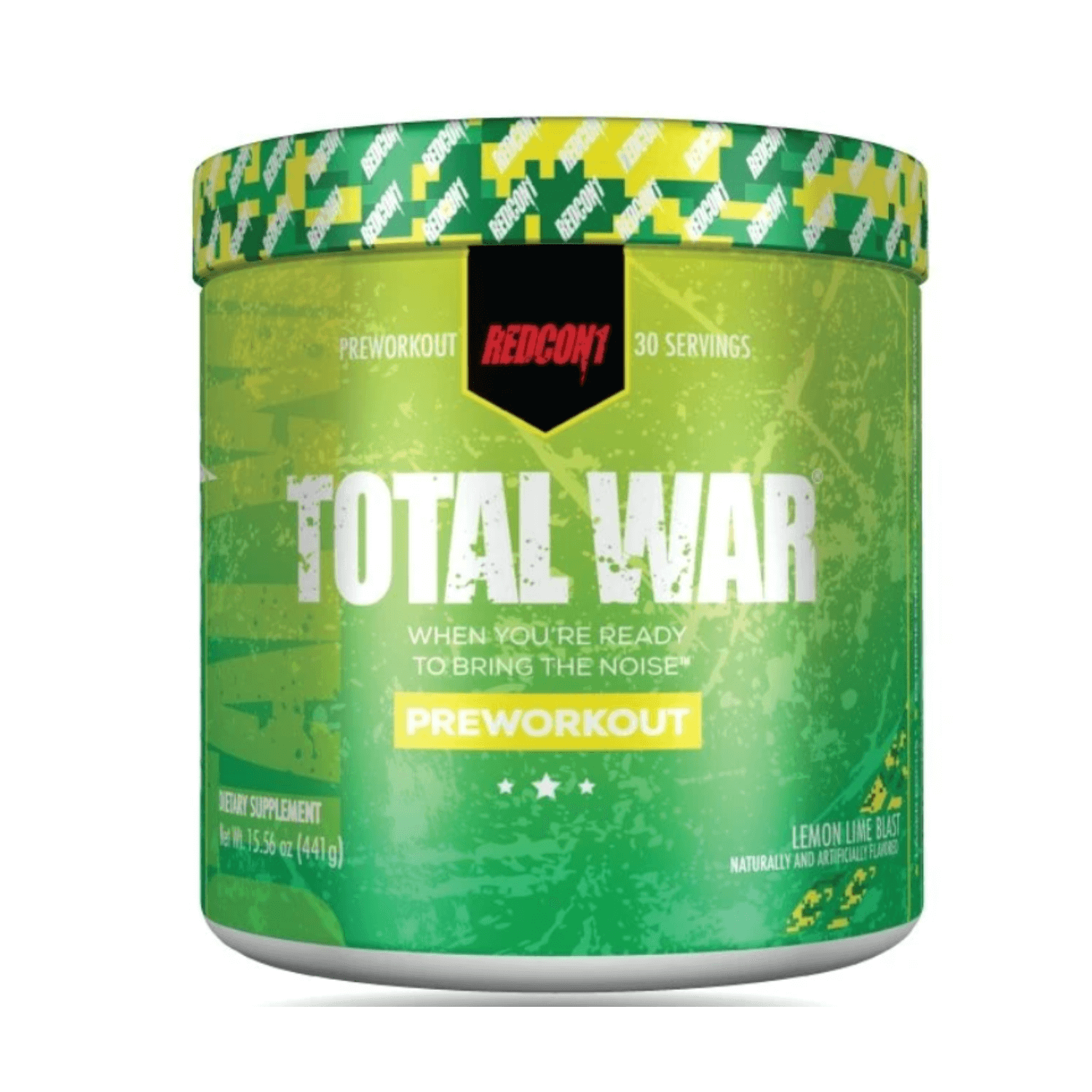 Redcon1 Total War Preworkout-30Serv.-441G-Lemon Lime Blast