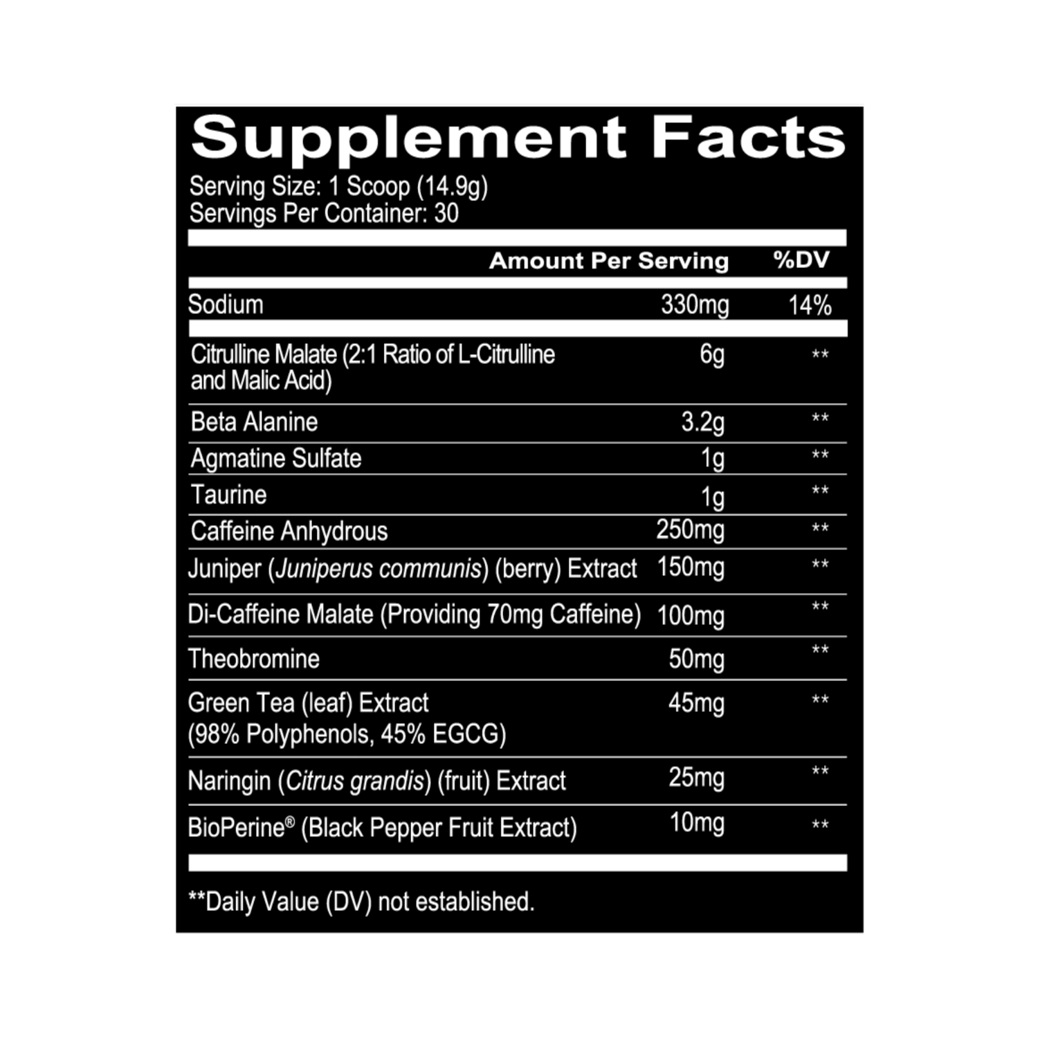 Redcon1 Total War Preworkout-30Serv.-441G-Lemon Lime Blast