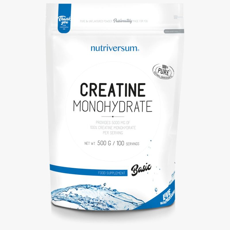 Nutriversum Basic Creatine Monohydrate ( 100Ser-500G)