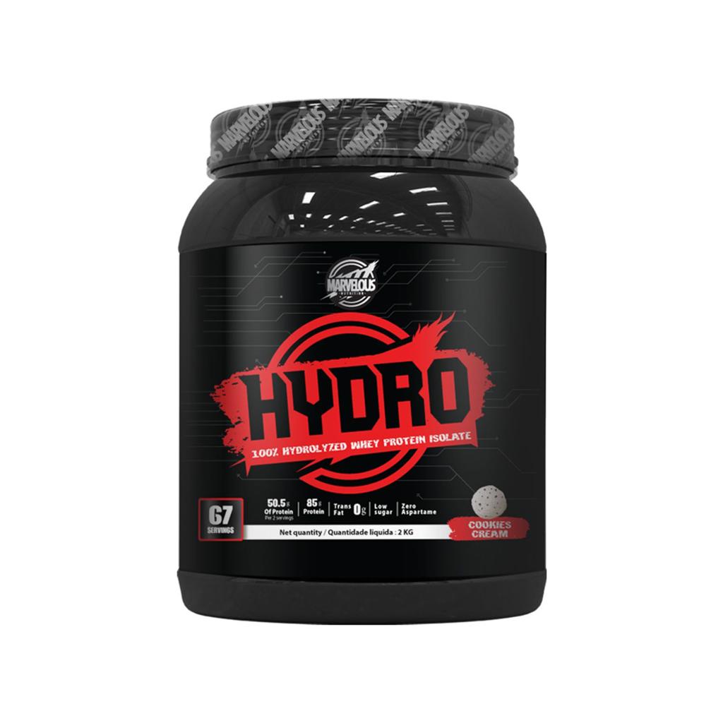 Marvelous Nutrition Hydro 100% Hydrolyzed Whey Protein Isolate