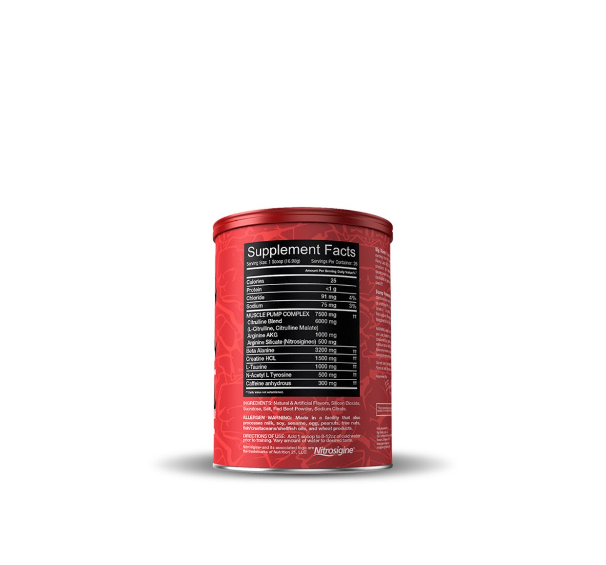 BIG RAMY RED REX STOMP-FRUIT PUNCH(26serv-455g)