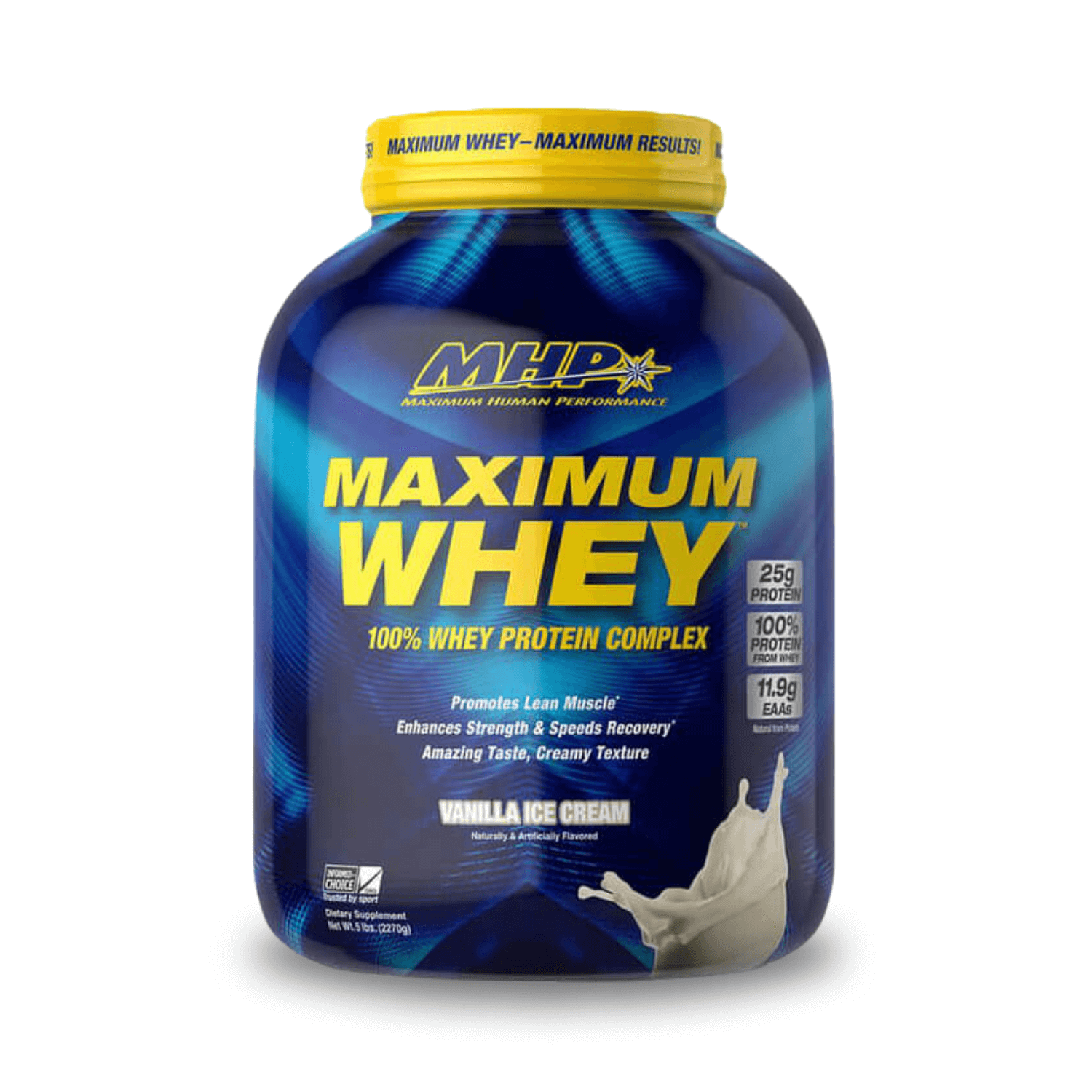 Mhp Maximum Whey Protein-62Serv.-2270G-Vanilla Ice Cream