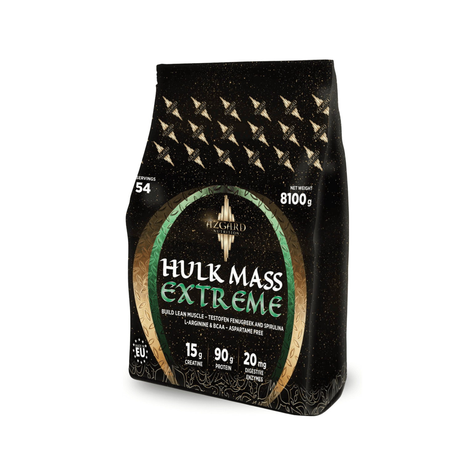 Azgard Nutrition Hulk Mass Extreme-54Serv.-8100G.-Chocolate