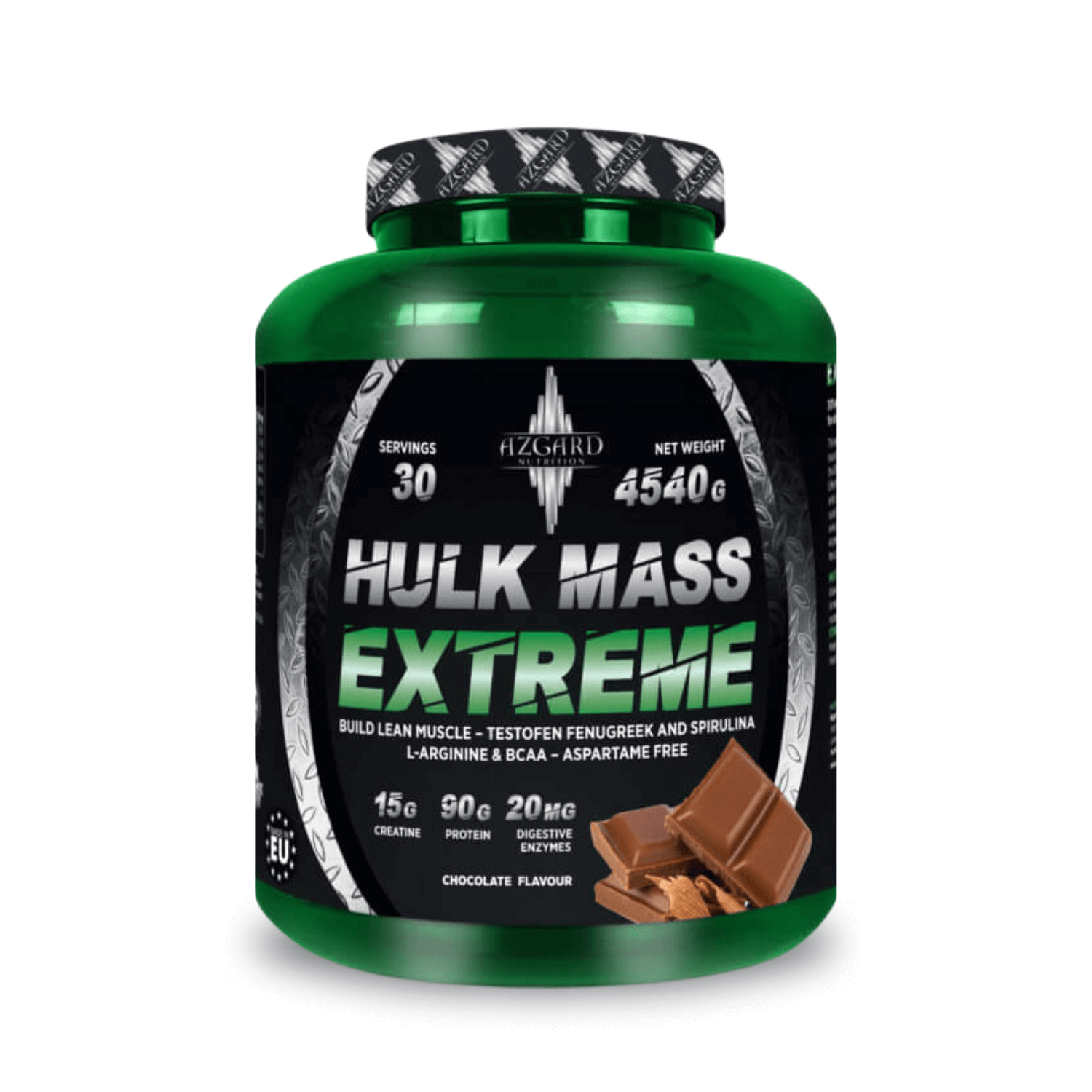 Azgard Nutrition Hulk Mass Extreme-30Serv.-4540G.-Chocolate