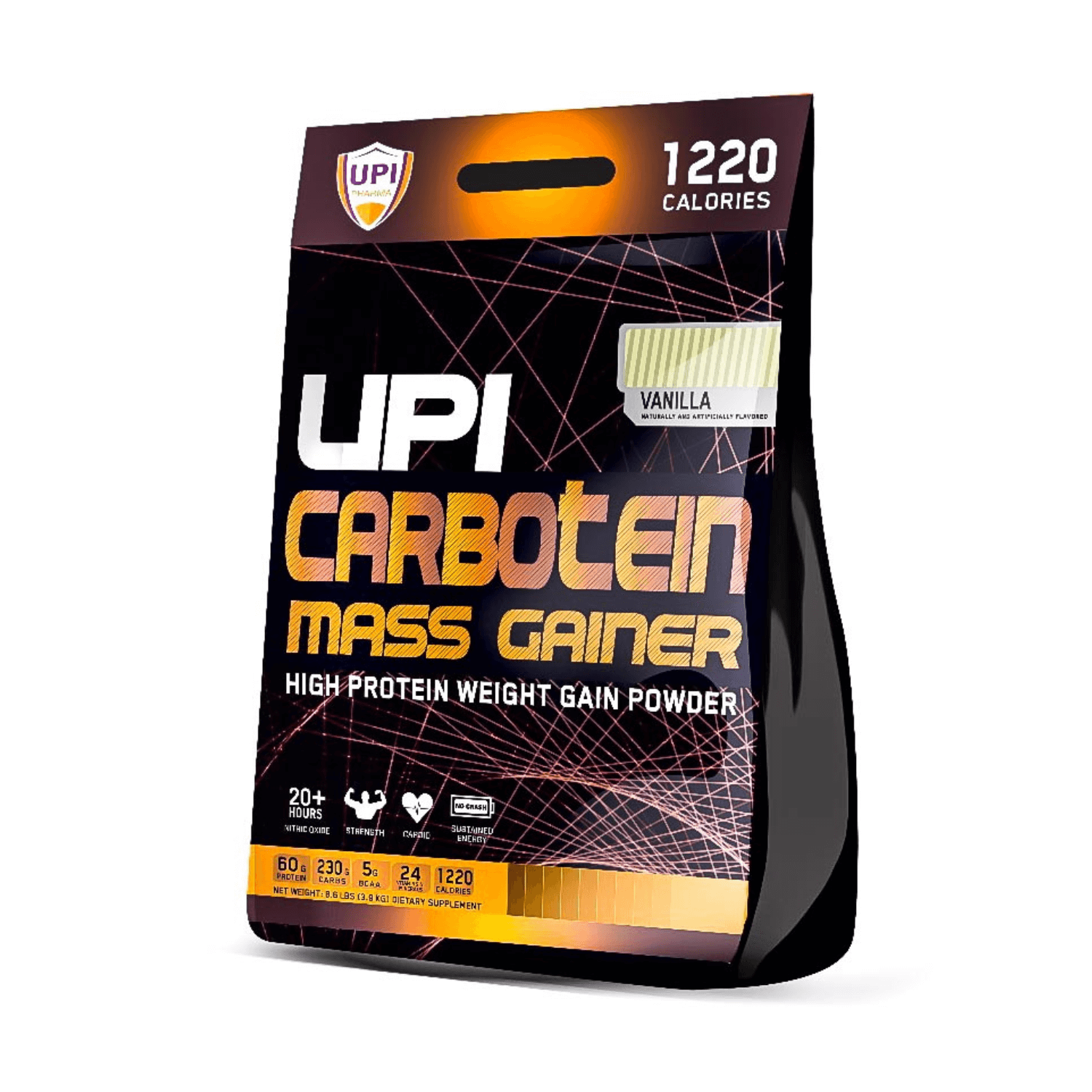 Upi Carbotein Mass Gainer-26Serv.-3.9KG