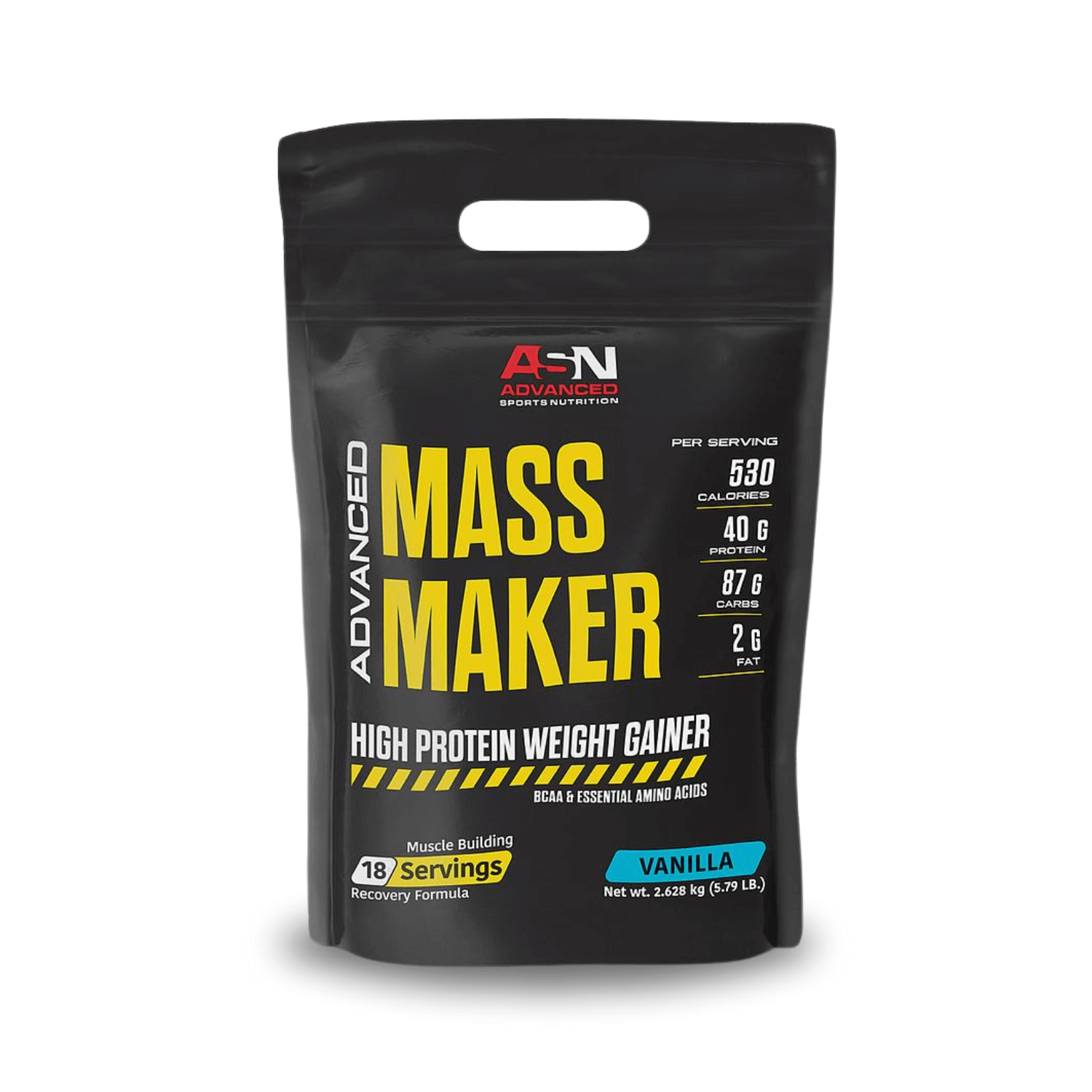 ASN Advanced Mass Maker-18serv.-2.6KG-Vanilla