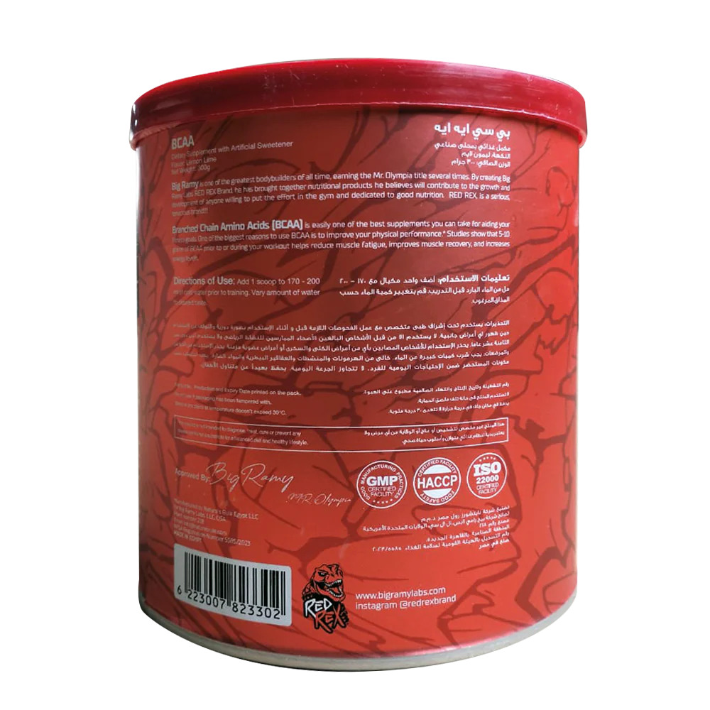 BIG RAMY LABS RED REX BCAA-LEMONE(30serv-300g)