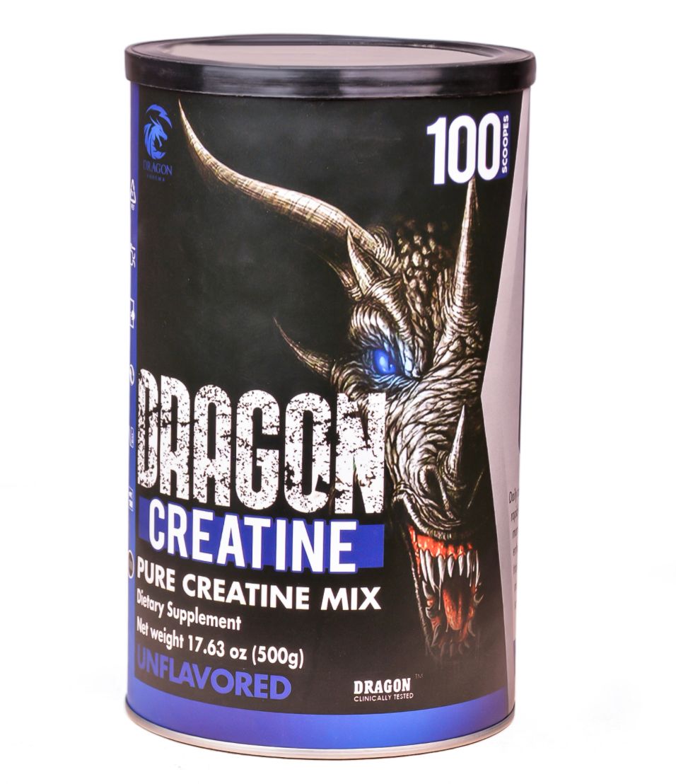 DRAGON CREATINE -unflavored (100 serv-500g)