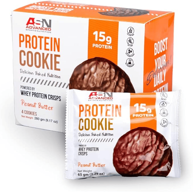 Asn Advanced Sports Protein Cookie-1Serv.-65G.-Peanut Butter