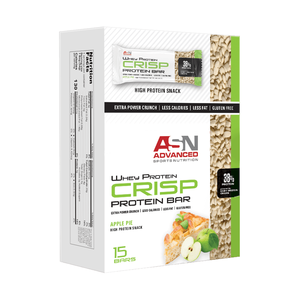 ASN Advanced Crisp Protein Bar-42G-Apple Pie