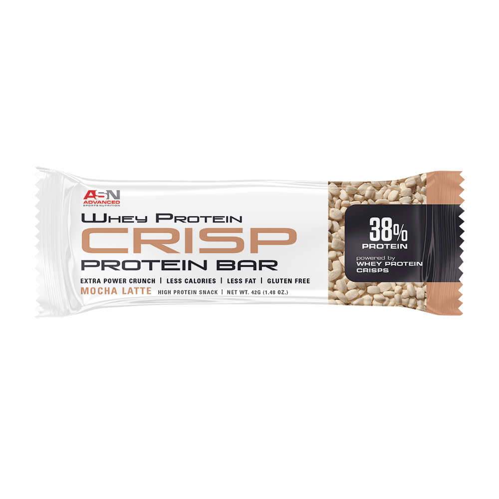 ASN Advanced Crisp Protein Bar-42G-Mocha Latte