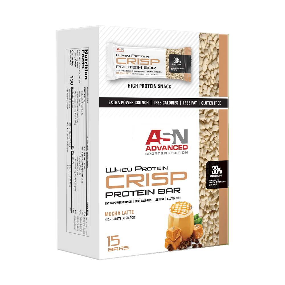 ASN Advanced Crisp Protein Bar-42G-Mocha Latte