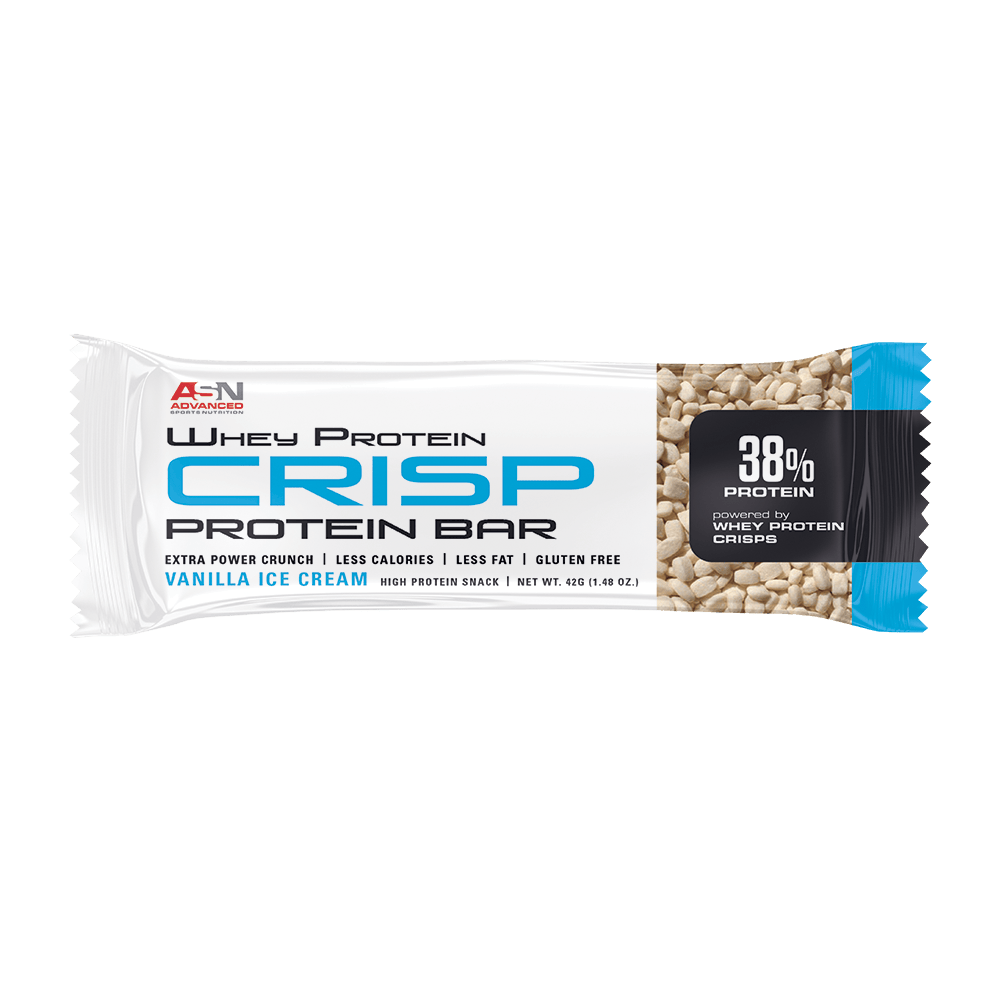 ASN Advanced Crisp Protein Bar-42G-Vanilla Ice Cream